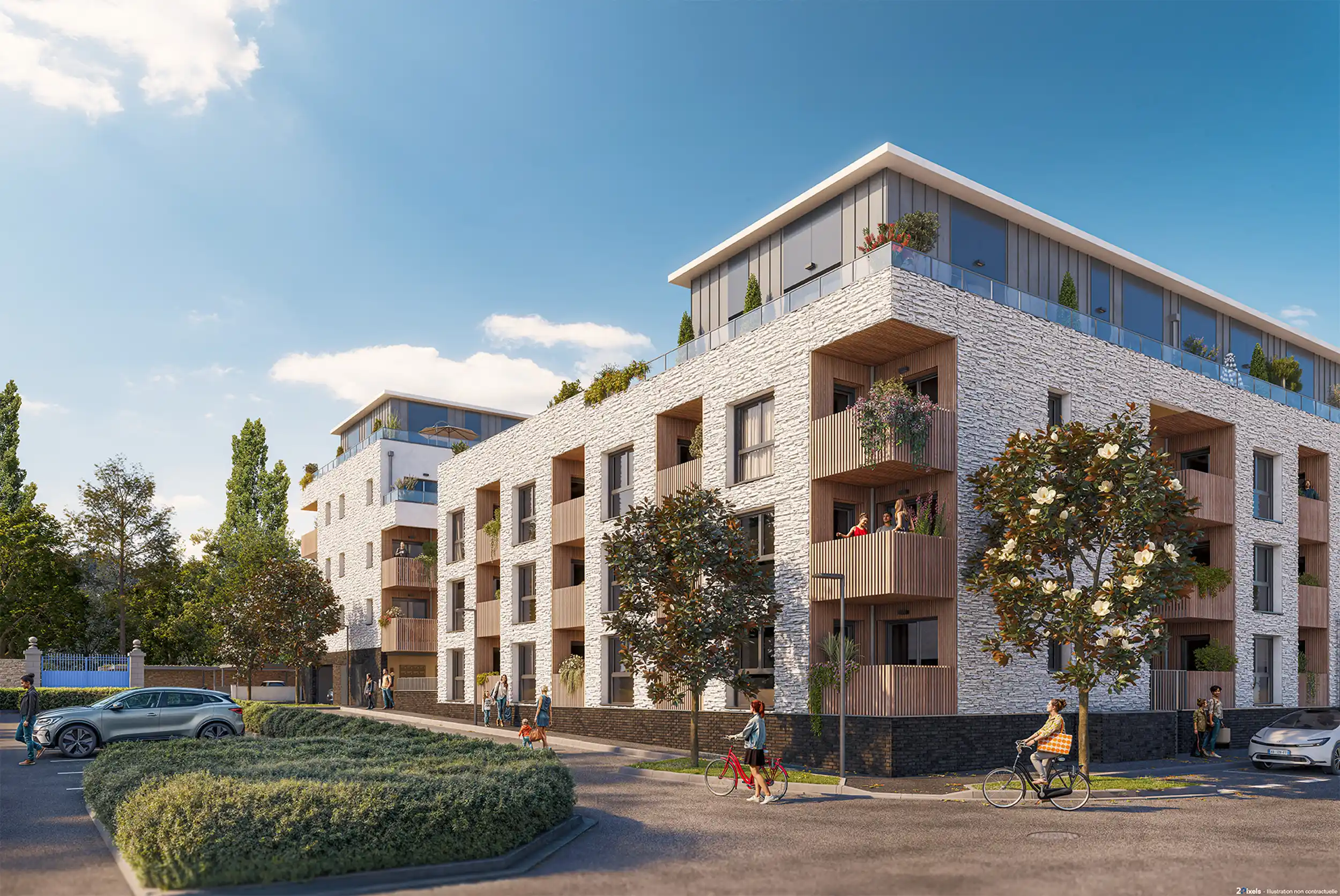 Atelier Loyer ARCHITECTE RENNES 25 088 GIBOIRE CARRE THABOR RUE 02 BD