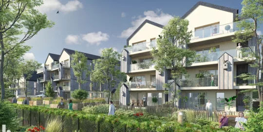 Atelier Loyer ARCHITECTE RENNES Atelier Loyer ARCHITECTE RENNES CAP ACCESSION LIFFRE PERSPECTIVE 1 Low