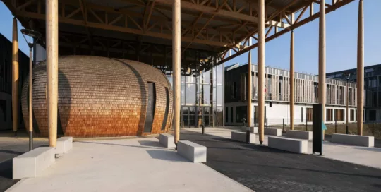 Atelier Loyer ARCHITECTE RENNES Atelier Loyer ARCHITECTE RENNES Lycee Simone Veil Accueil